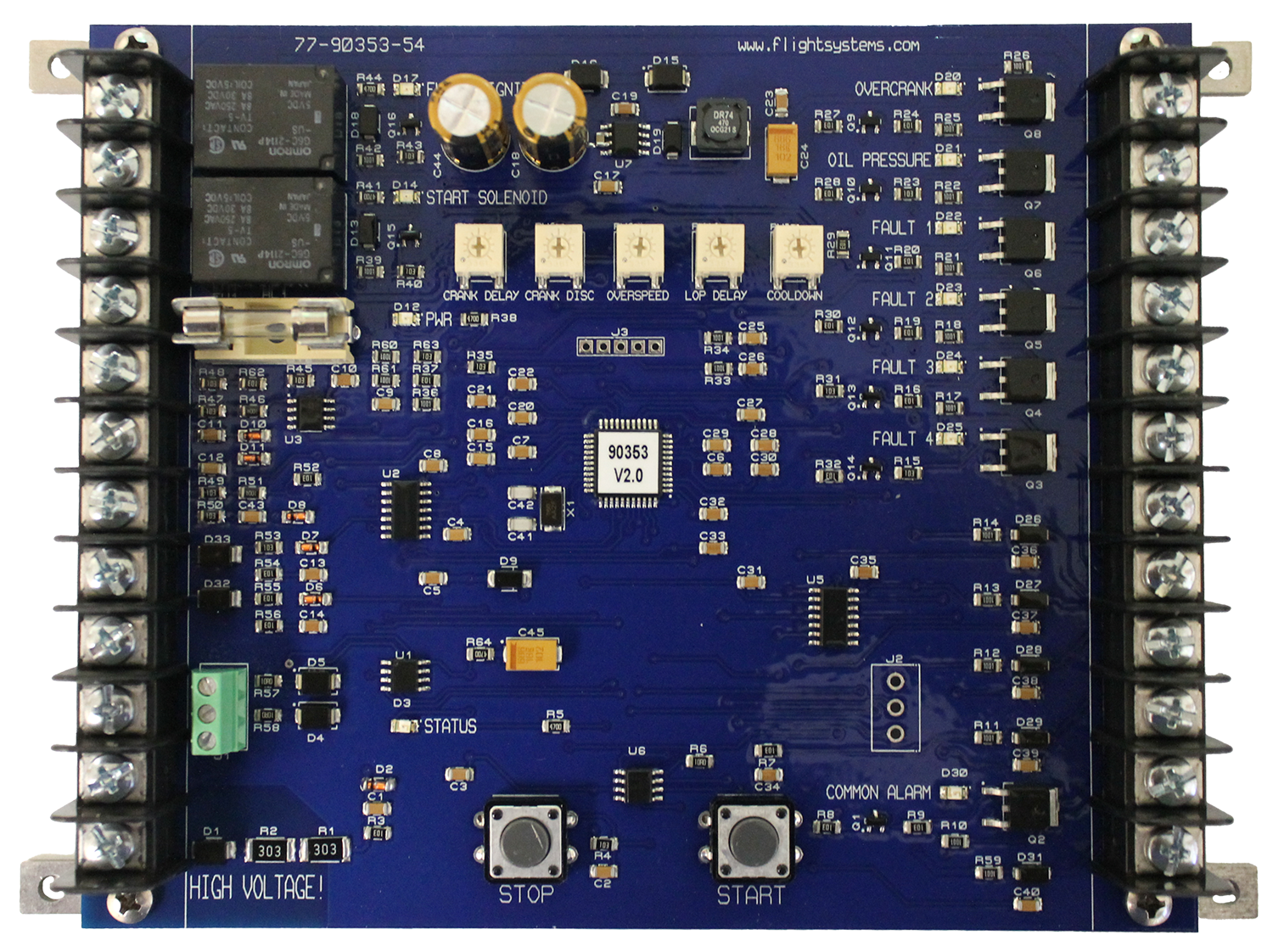 Flight Systems: 77-90353-54: Replacement KASSEC Control Board